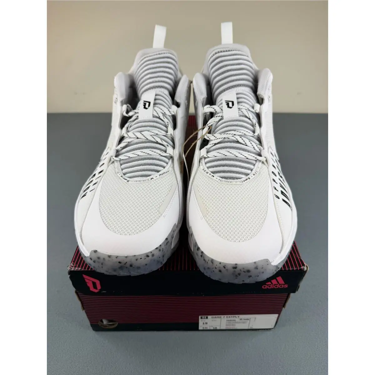 Adidas shoes - Dame 7 EXTPLY - Dame EXTPLY - White 2