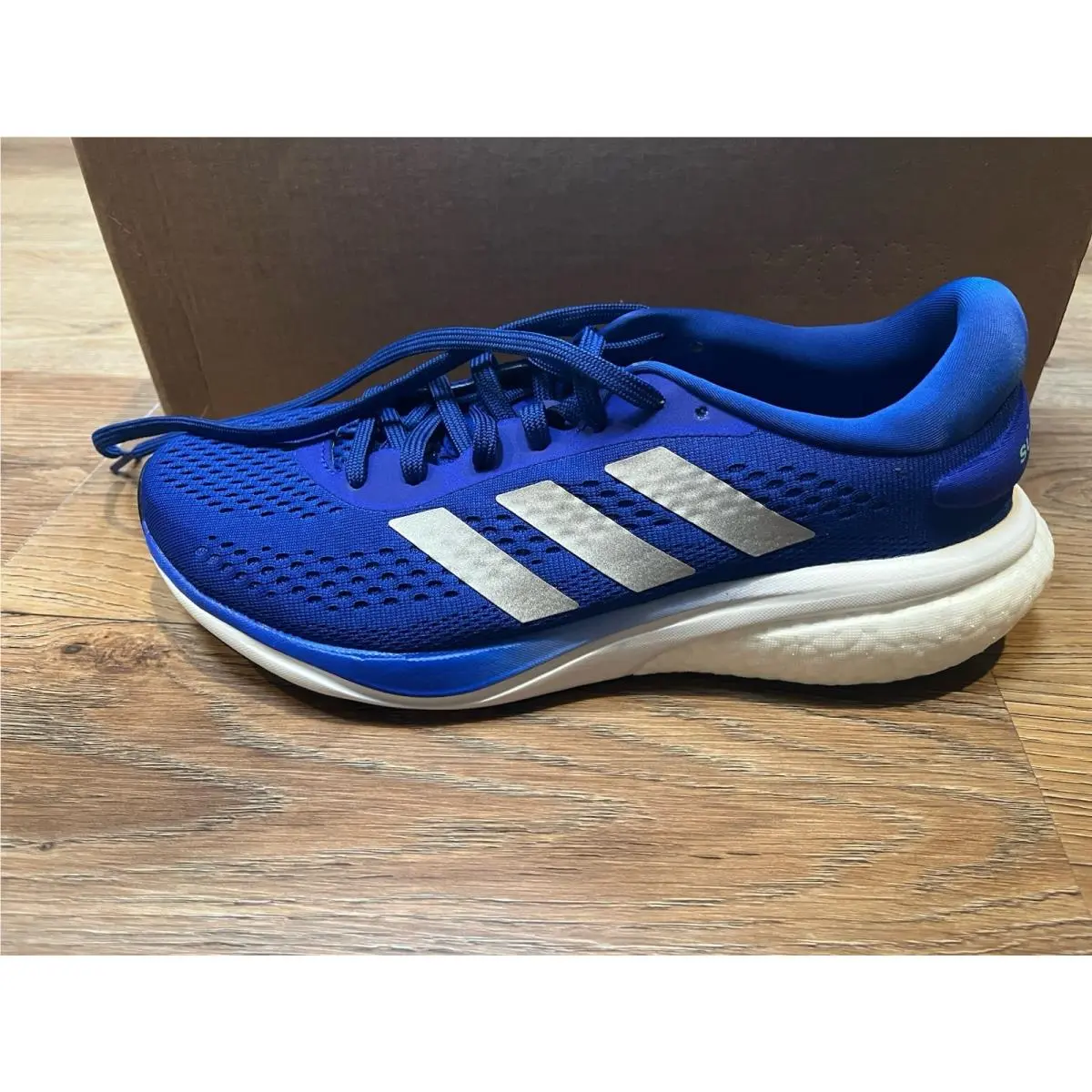 Adidas Supernova 2 Running Shoes Men 9068 White Blue