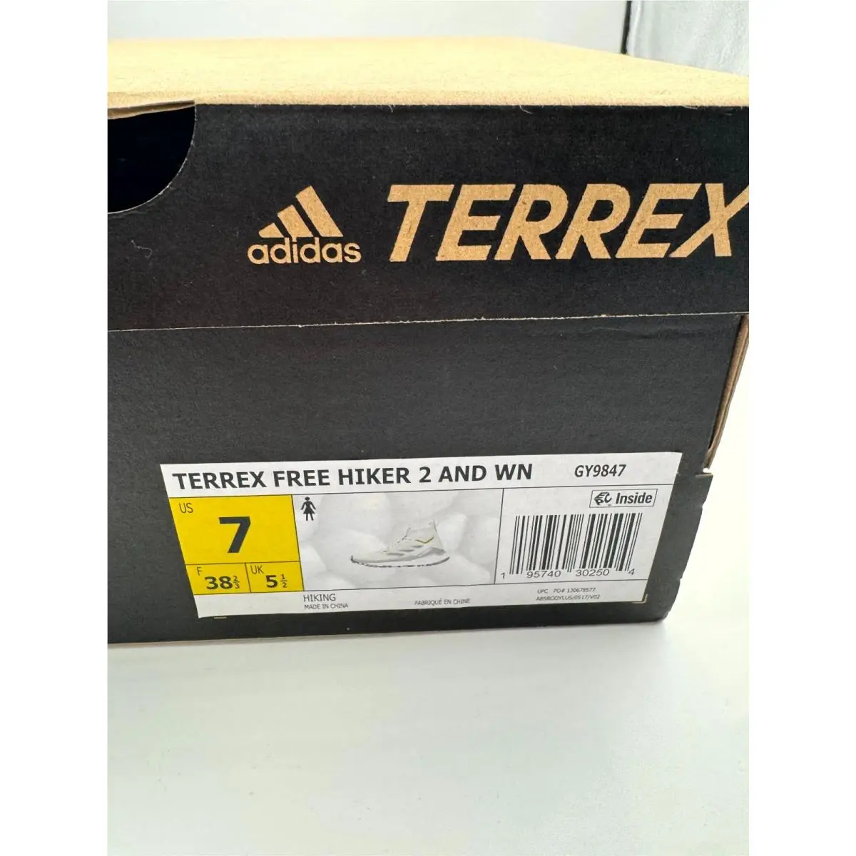 Adidas shoes - Adidas Terrex Free Hiker 2 - GY9847 - White (UPC: 195740302504) 4
