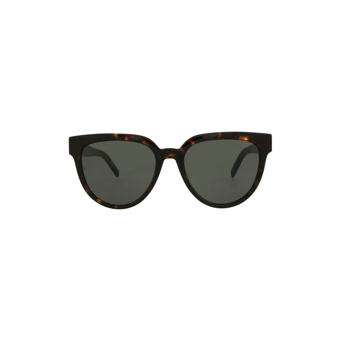 Saint Laurent Women 54mm Round Sunglasses Havana Havana Grey
