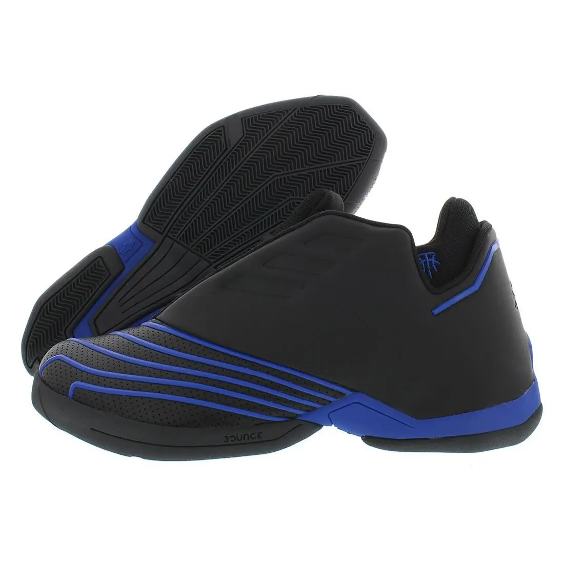 Adidas Tmac 2 Restomod Unisex Shoes Size 7 Color: Core Black/royal Blue/core