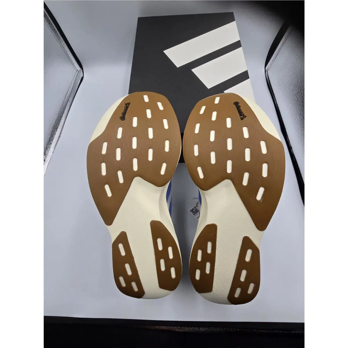 Adidas shoes - adidas Adizero Evo SL - Adizero Evo - JS4454 - White, Manufacturer: Cloud White/Blue Fusion/Off White 7