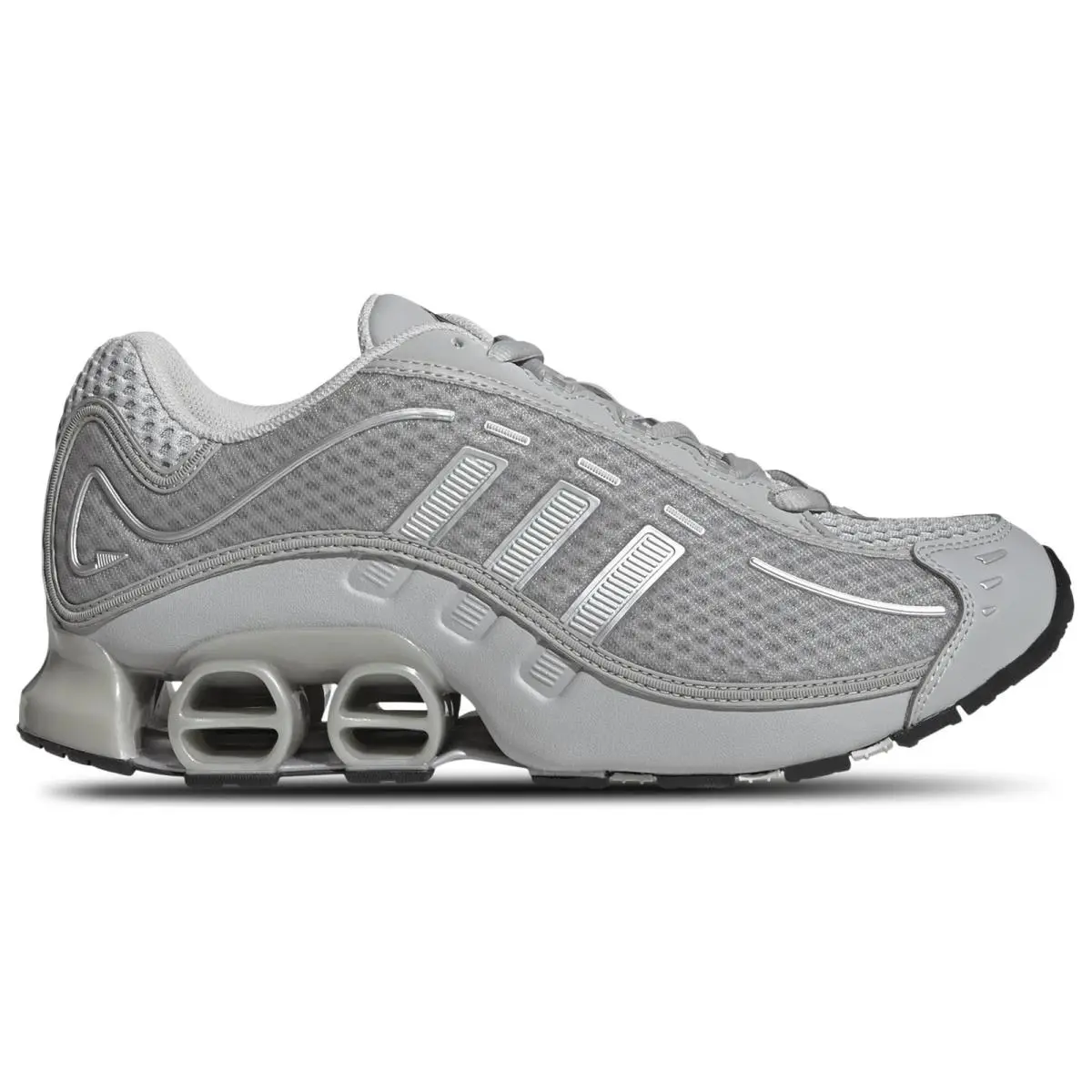 Mens Size 12 Adidas - Megaride 01 Grey Casual Running Shoes Sneakers JI1506