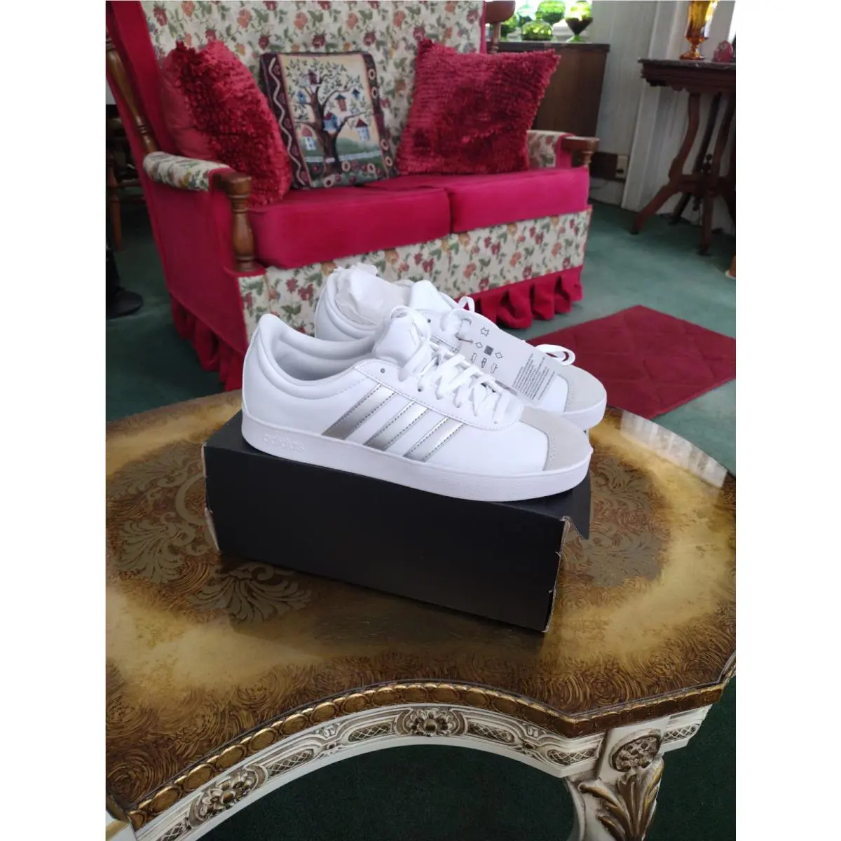 Adidas shoes - adidas Vl Court - Court - ID3716 - White 1