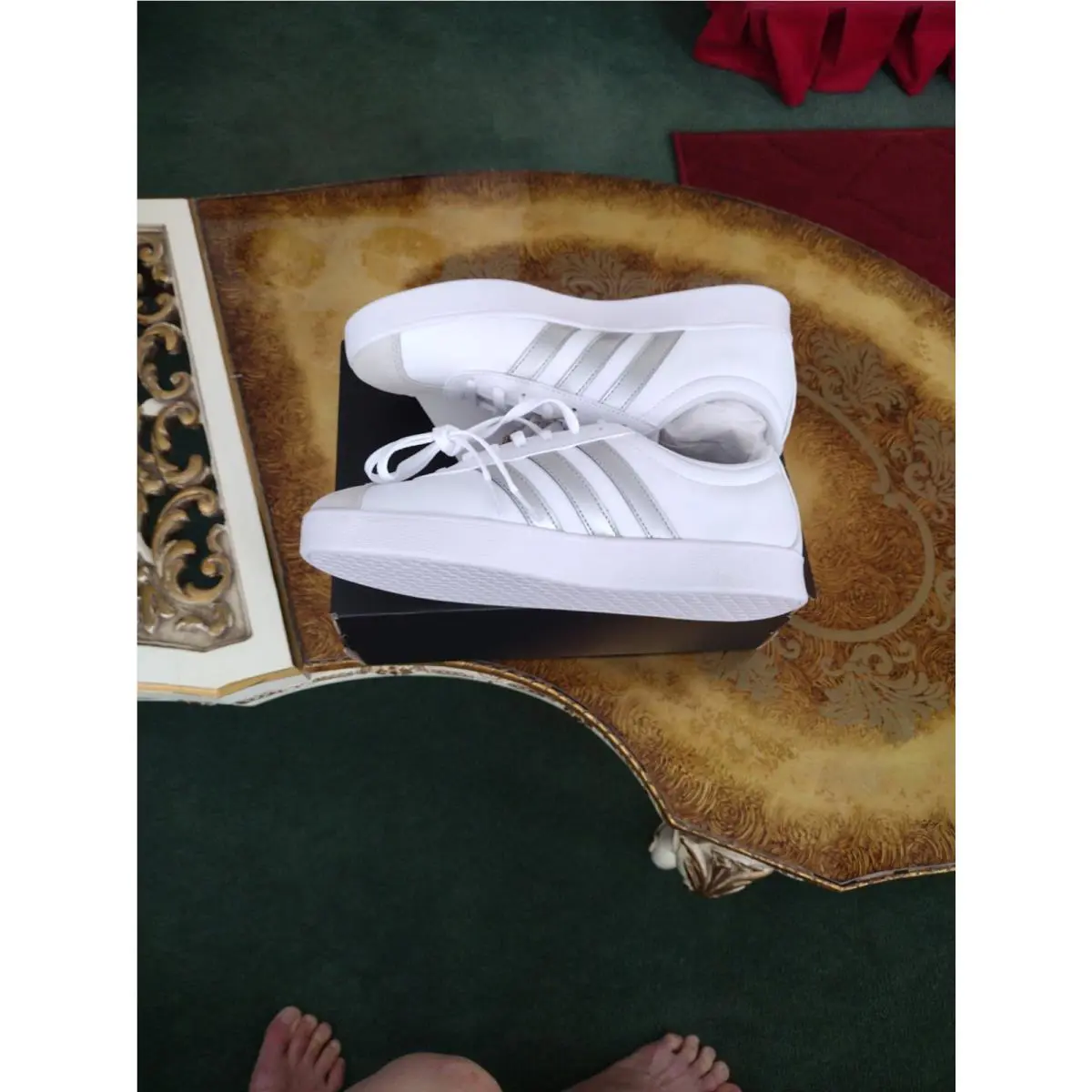 Adidas shoes - adidas Vl Court - Court - ID3716 - White 5