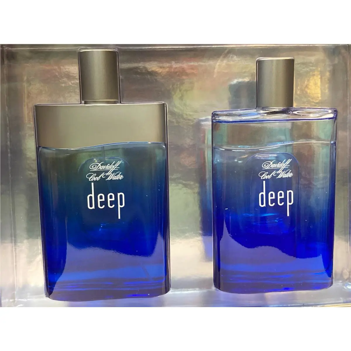 Cool Water Deep Set by Davidoff 3.4 oz/100ml Edt and Aftershave