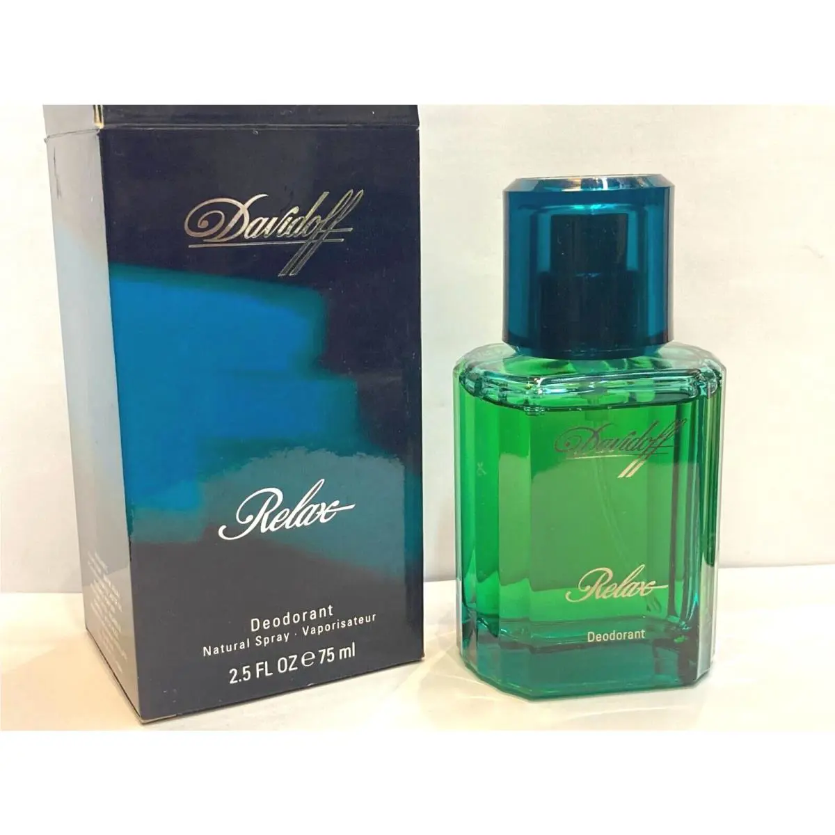 Davidoff Relax 2.5oz / 75ml Deodorant Natural Spray