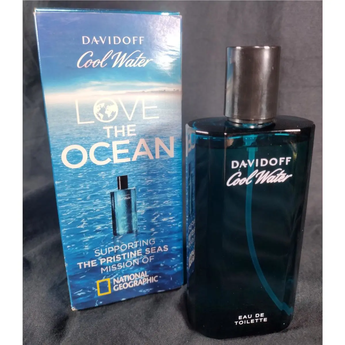 Davidoff Cool Water 2.5oz Men`s Eau de Toilette 2012 Love The Ocean Campaign