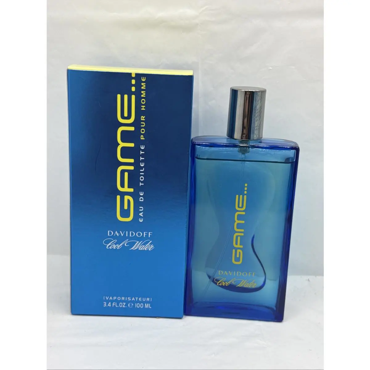 Game Davidoff Cool Water Edt 3.4oz Spray Homme