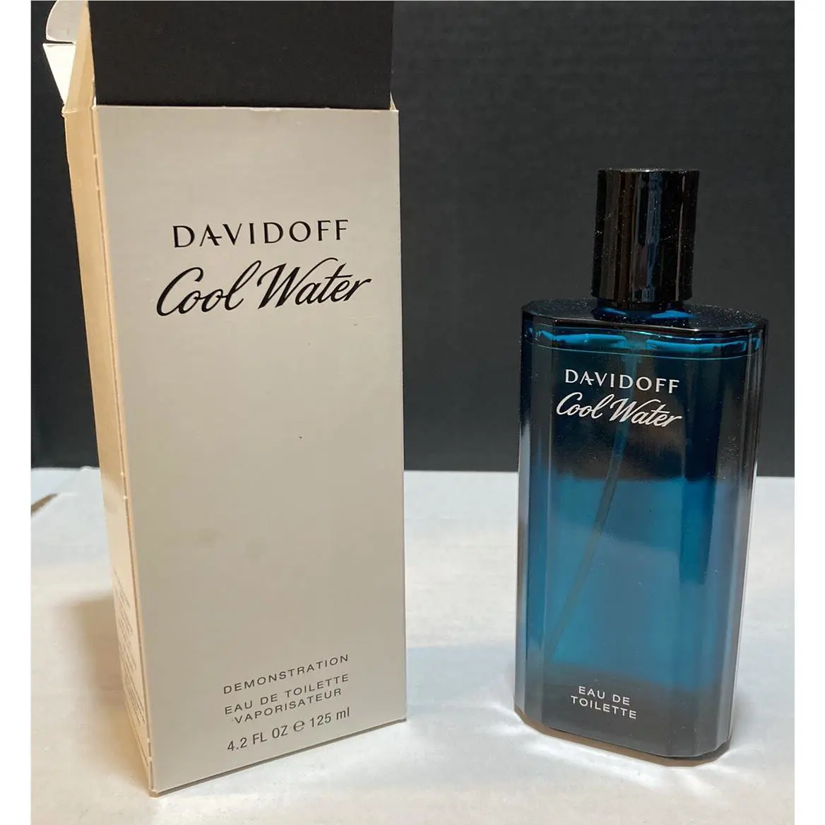 Davidoff Cool Water Men’s Eau De Toilette Spray 4.2oz/125ml Full Bottle