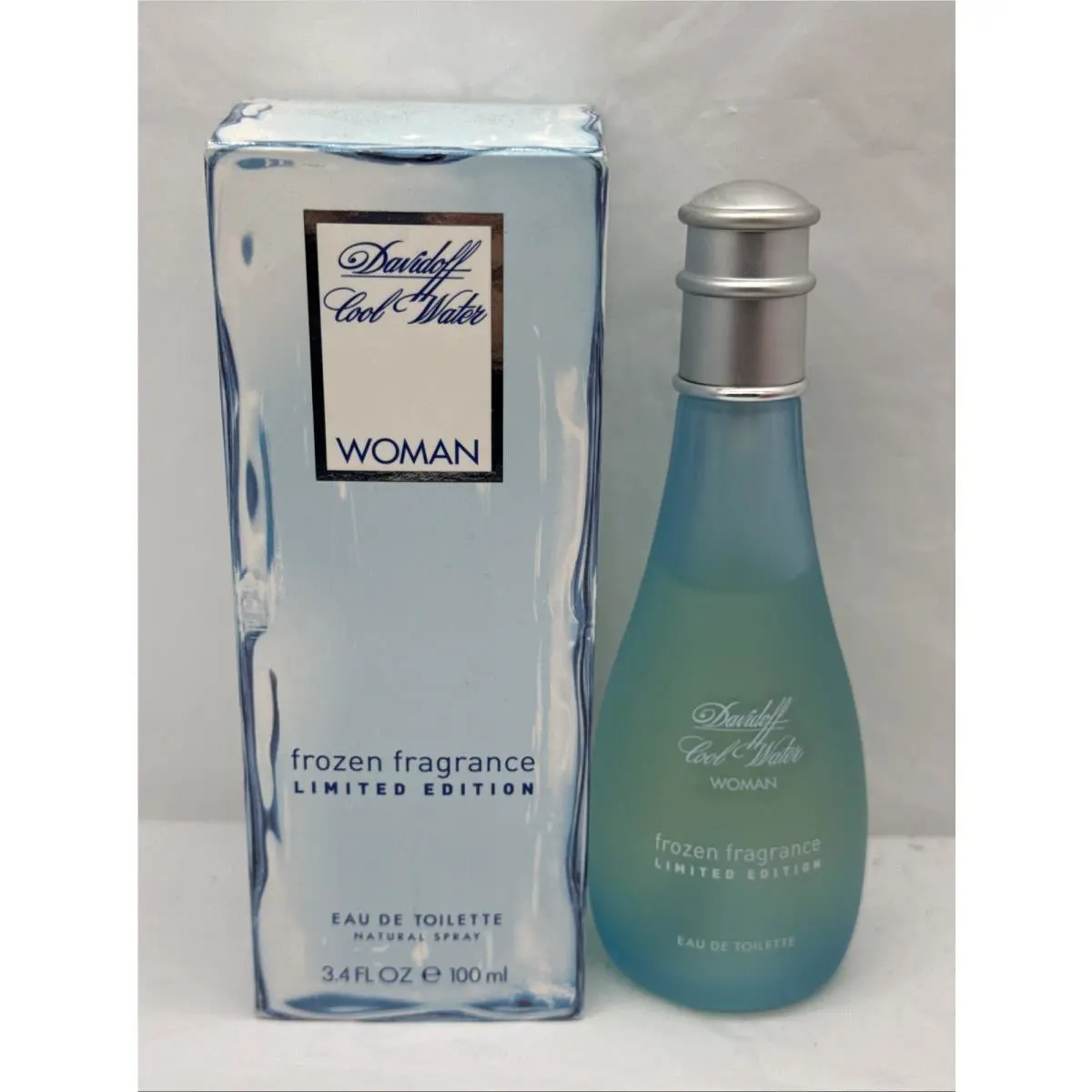 Davidoff Cool Water Frozen Fragrance Limited Edition Women 3.4oz Spray Edt