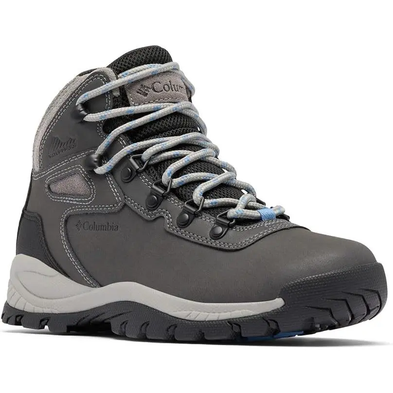 Columbia shoes - Columbia Newton Ridge Plus Waterproof - Quarry/Cool Wave 8