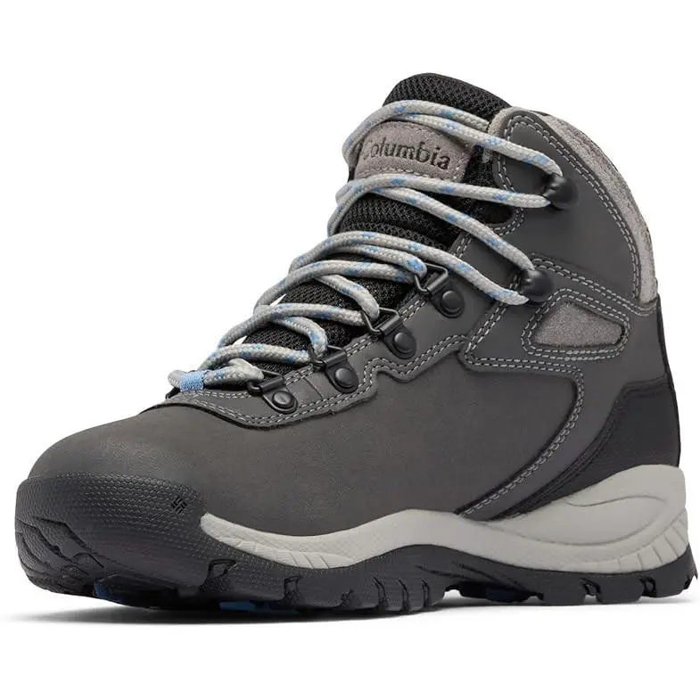 Columbia shoes - Columbia Newton Ridge Plus Waterproof - Quarry/Cool Wave 9
