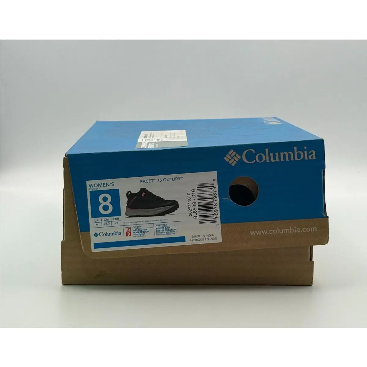 Columbia shoes - Columbia Facet 75 Outdry - Facet Outdry - BL9538-010 - Black (UPC: 195978798780) 5