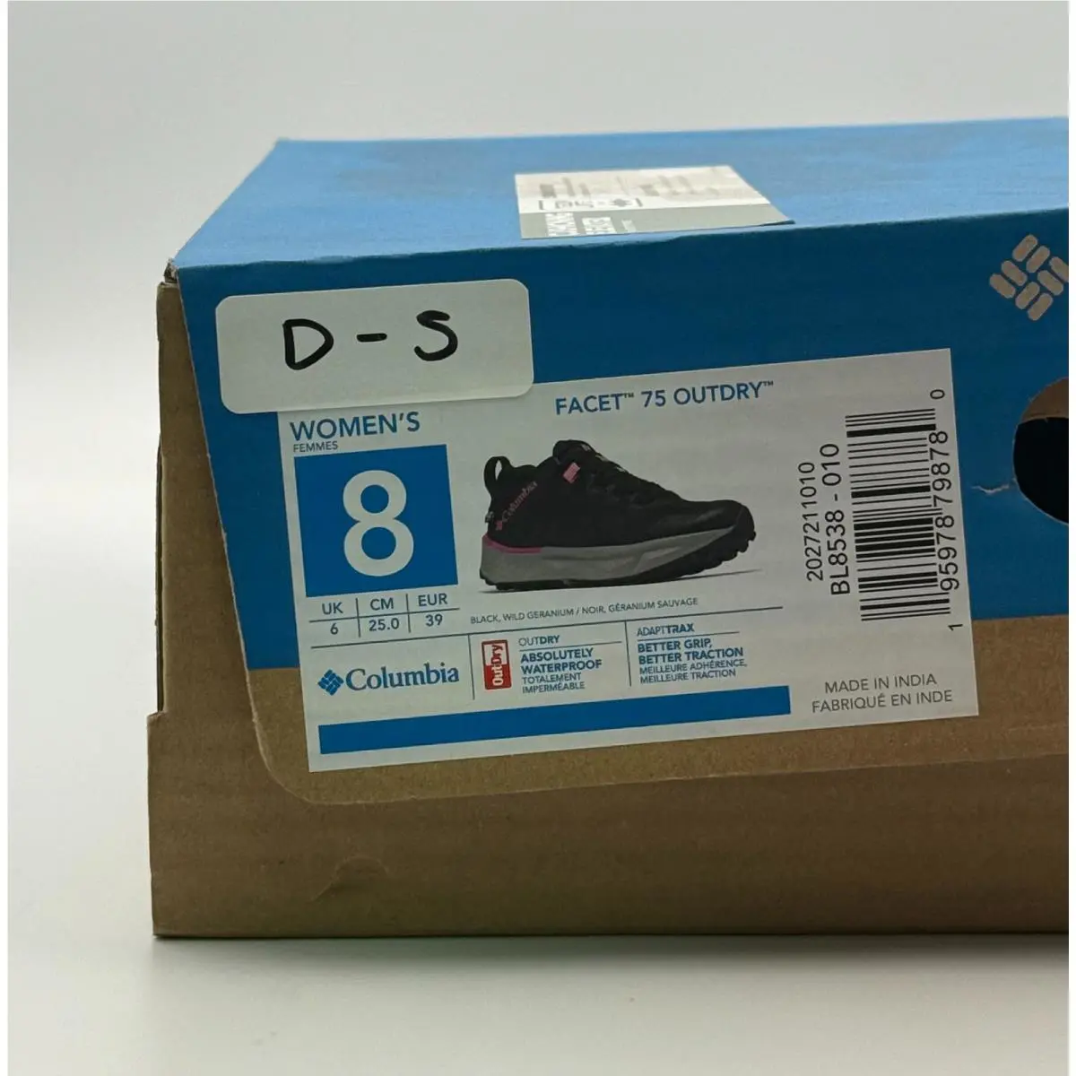 Columbia shoes - Columbia Facet 75 Outdry - Facet Outdry - BL9538-010 - Black (UPC: 195978798780) 6