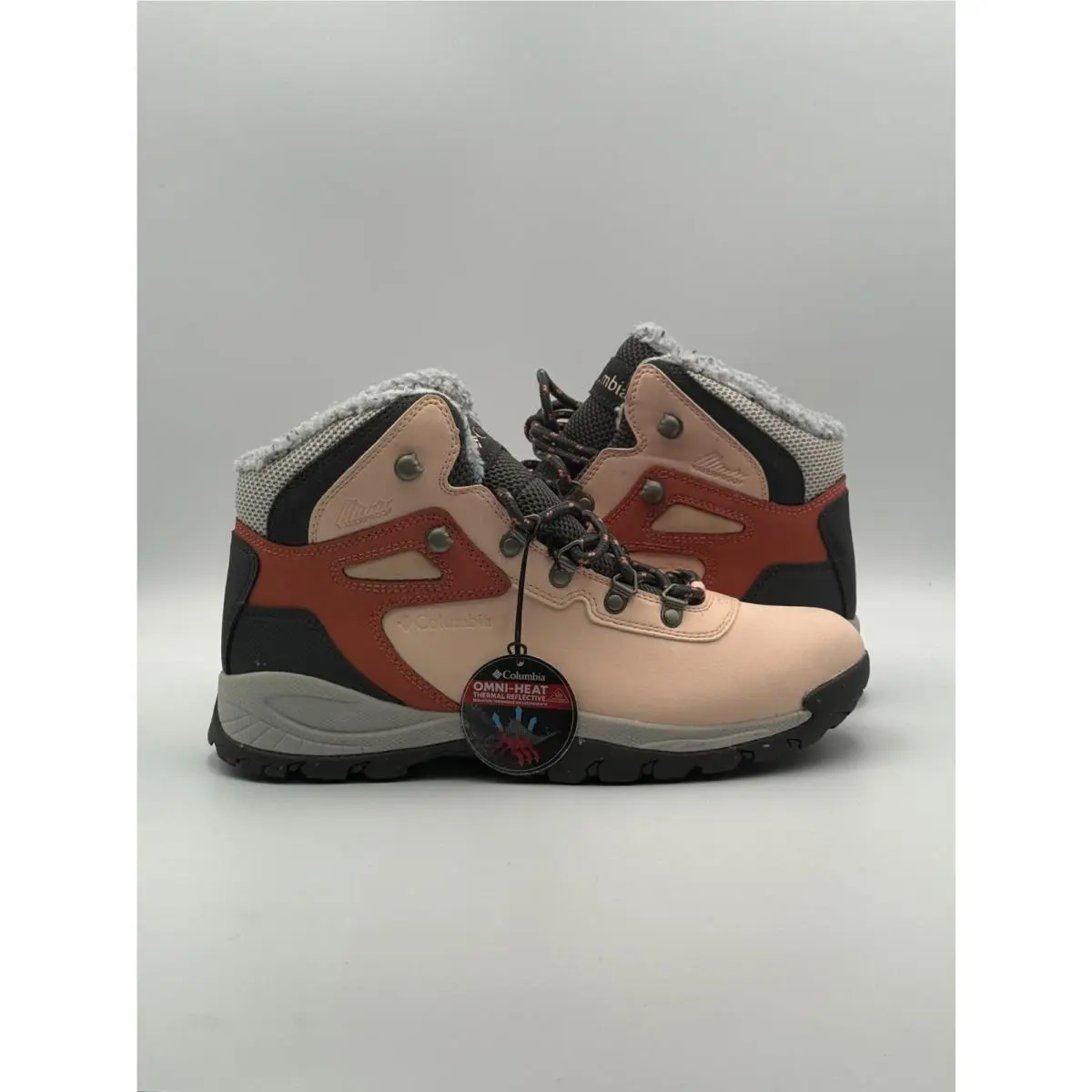 Columbia shoes - Columbia Newton Ridge Plus Omni-Heat - Orange (UPC: 194895739401) 0