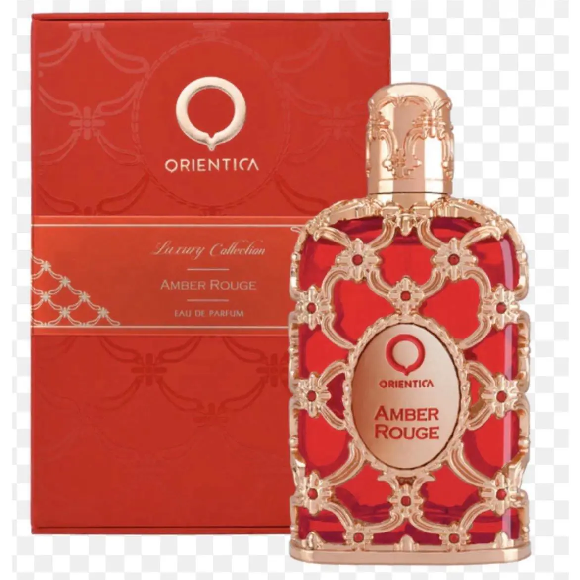Orientica Amber Rouge Eau De Parfum Rich Niche Fragrance For Unisex 80 ML