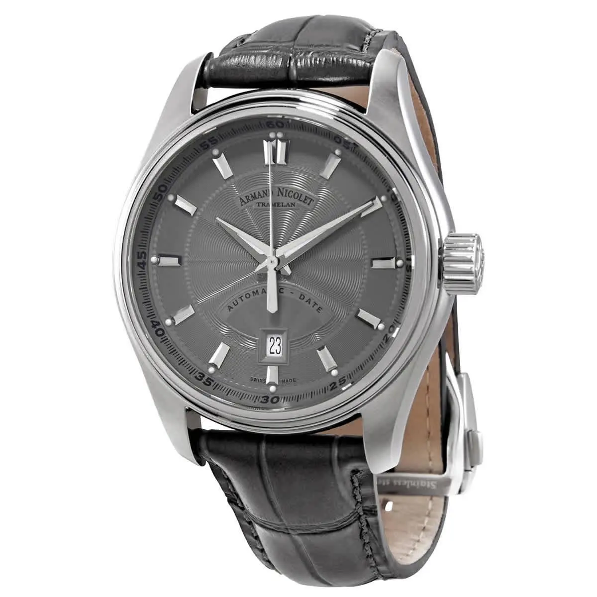 Armand Nicolet MH2 Automatic Grey Dial Men`s Watch A640A-GR-P840GR2