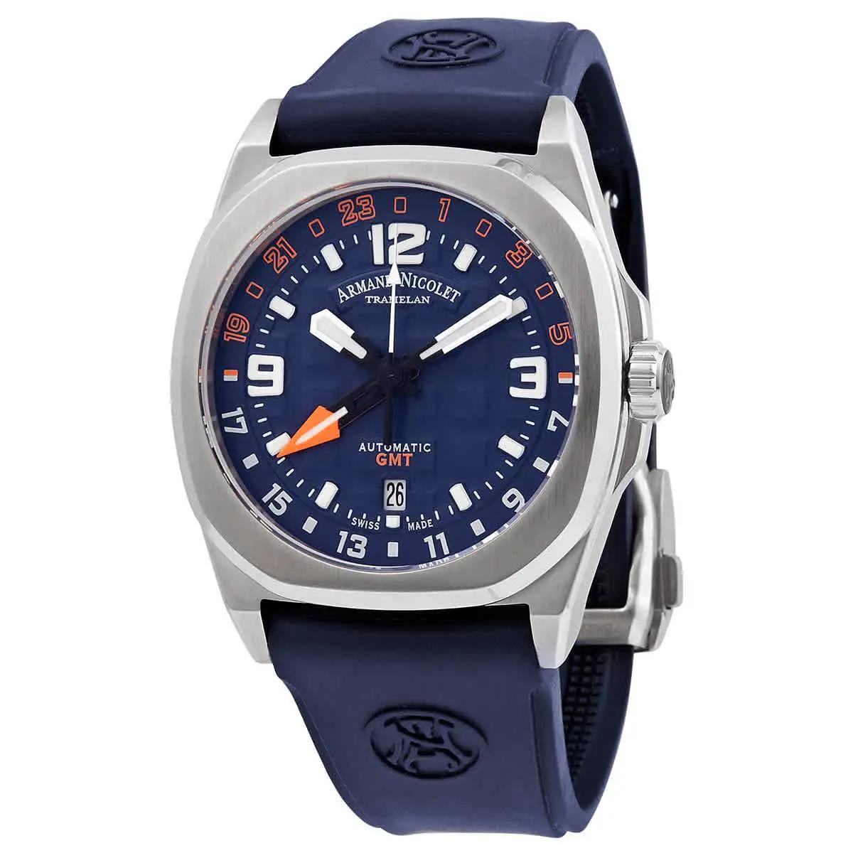 Armand Nicolet JH9 Automatic Blue Dial Men`s Watch A663HAA-BO-GG4710U