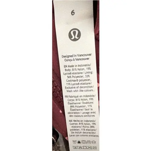 Lululemon clothing - LULULEMON Define - Define - Burgundy/ Pink 4