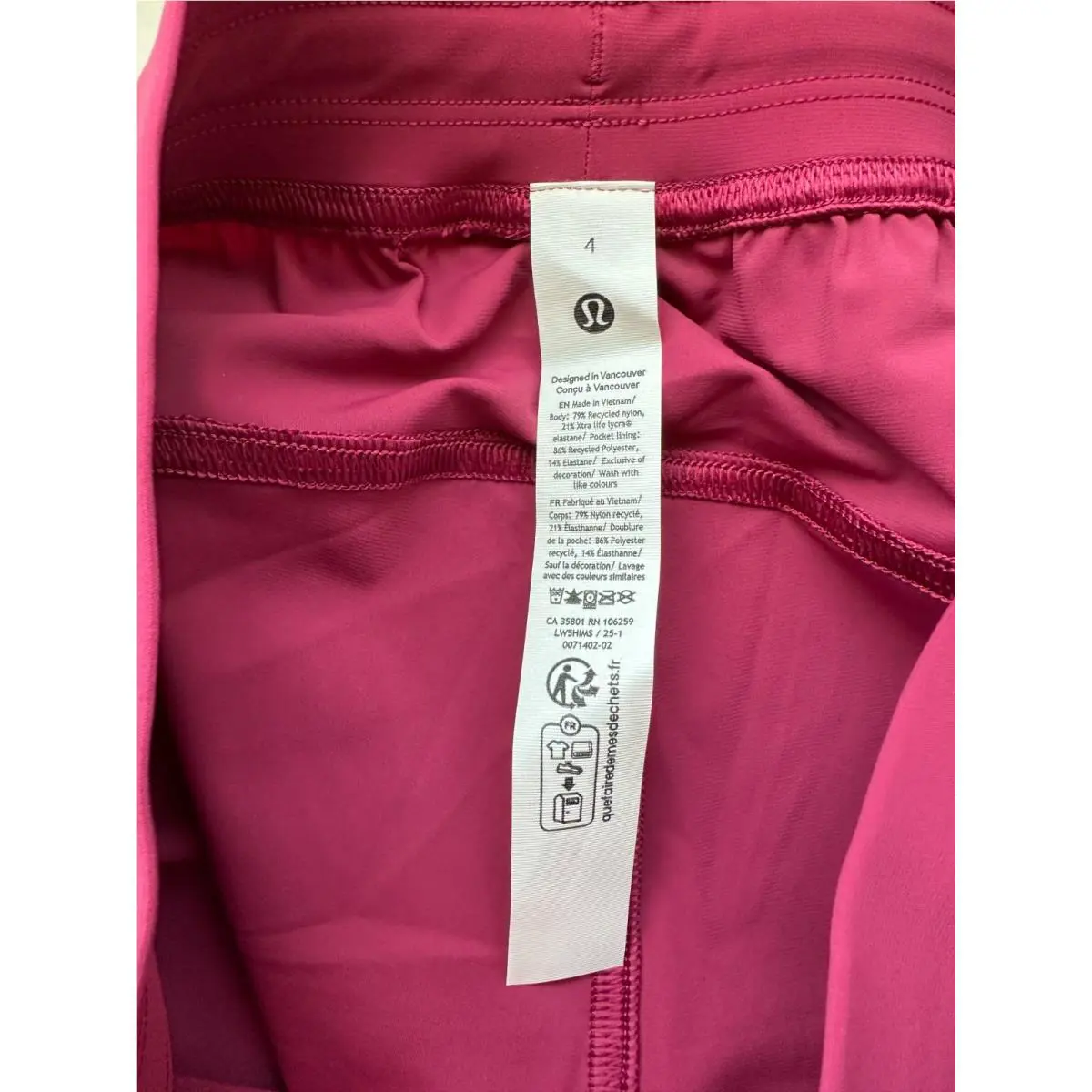 Lululemon clothing - Pink 5