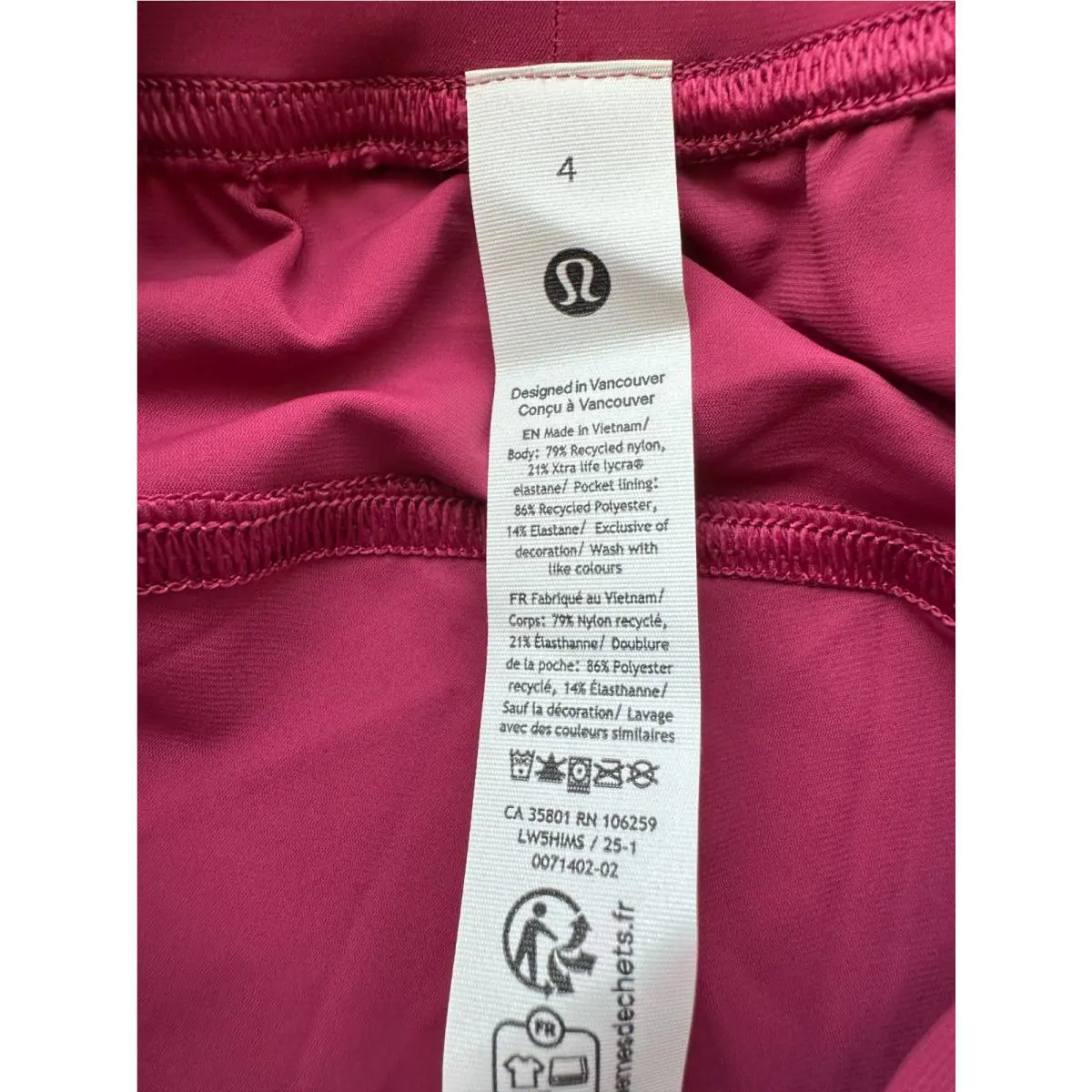 Lululemon clothing - Pink 6