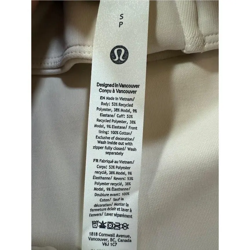 Lululemon clothing - Cream 1
