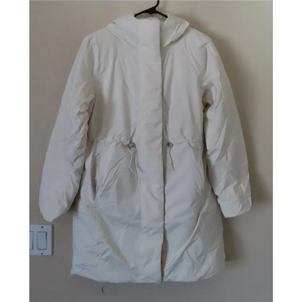 Lululemon Waterproof Insulated Cinch-waist Parka Light Ivory Size M