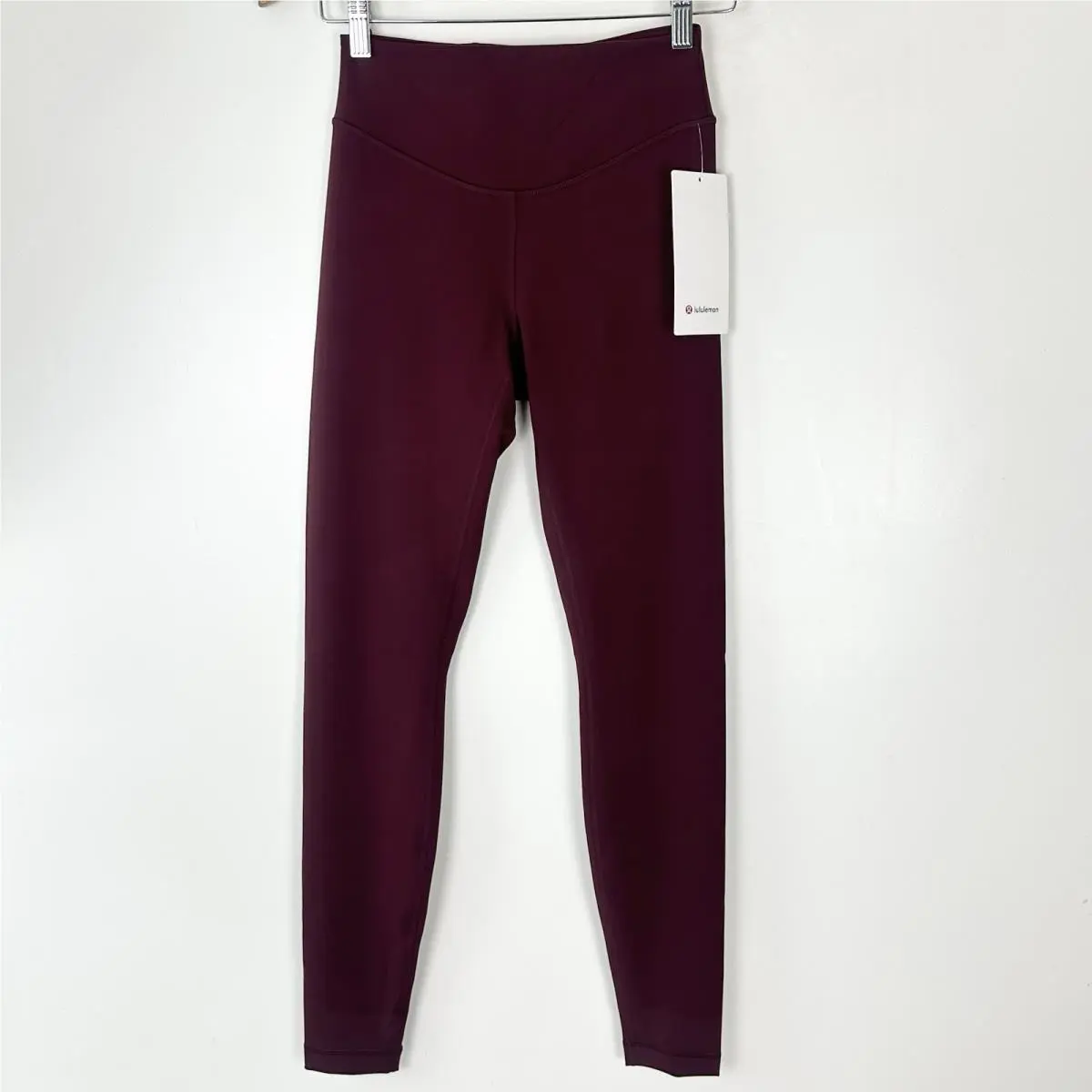 Lululemon Wunder Under Smoothcover High Rise Tight 28” Size 6 Garnet Yoga Gym