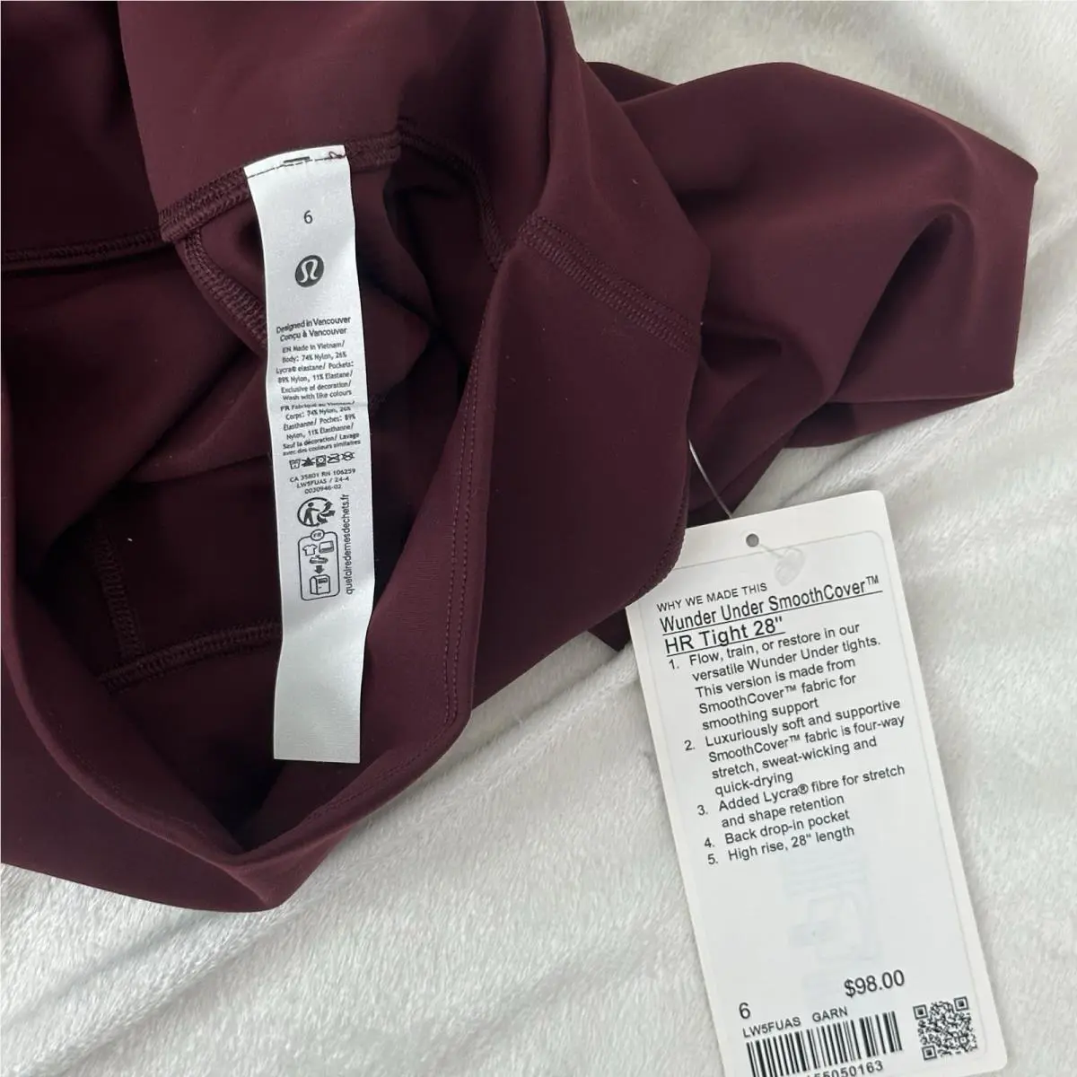 Lululemon clothing - Red 10