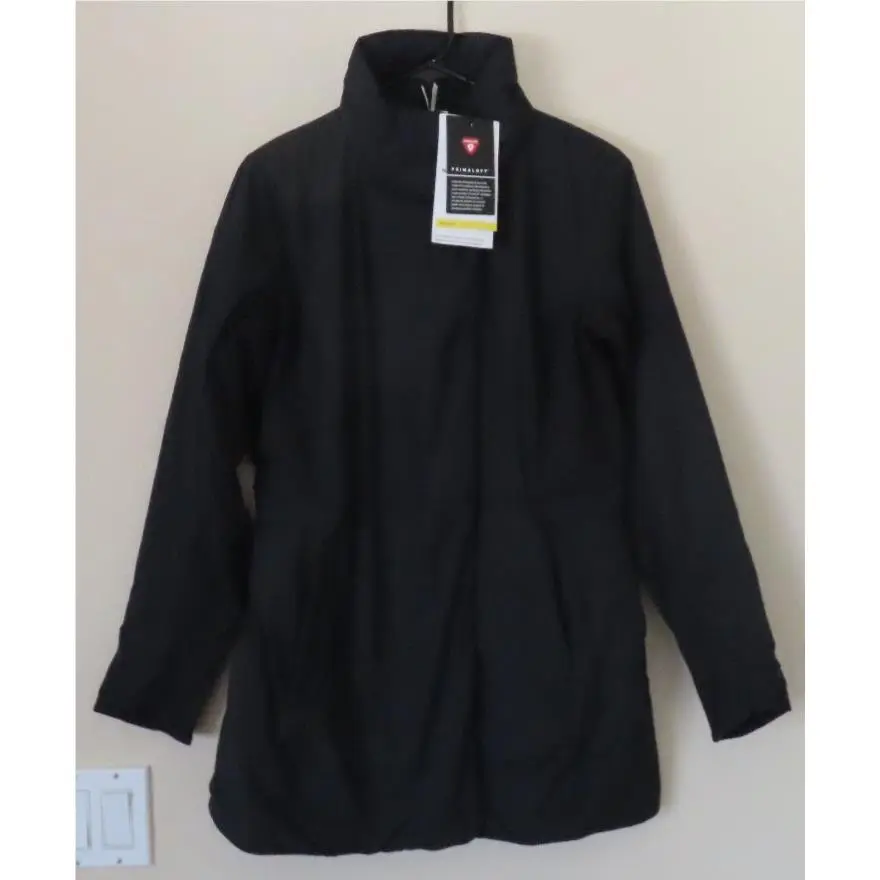 Lululemon Sleek City Primaloft Travel Long Jacket Black Women Size XS Tags