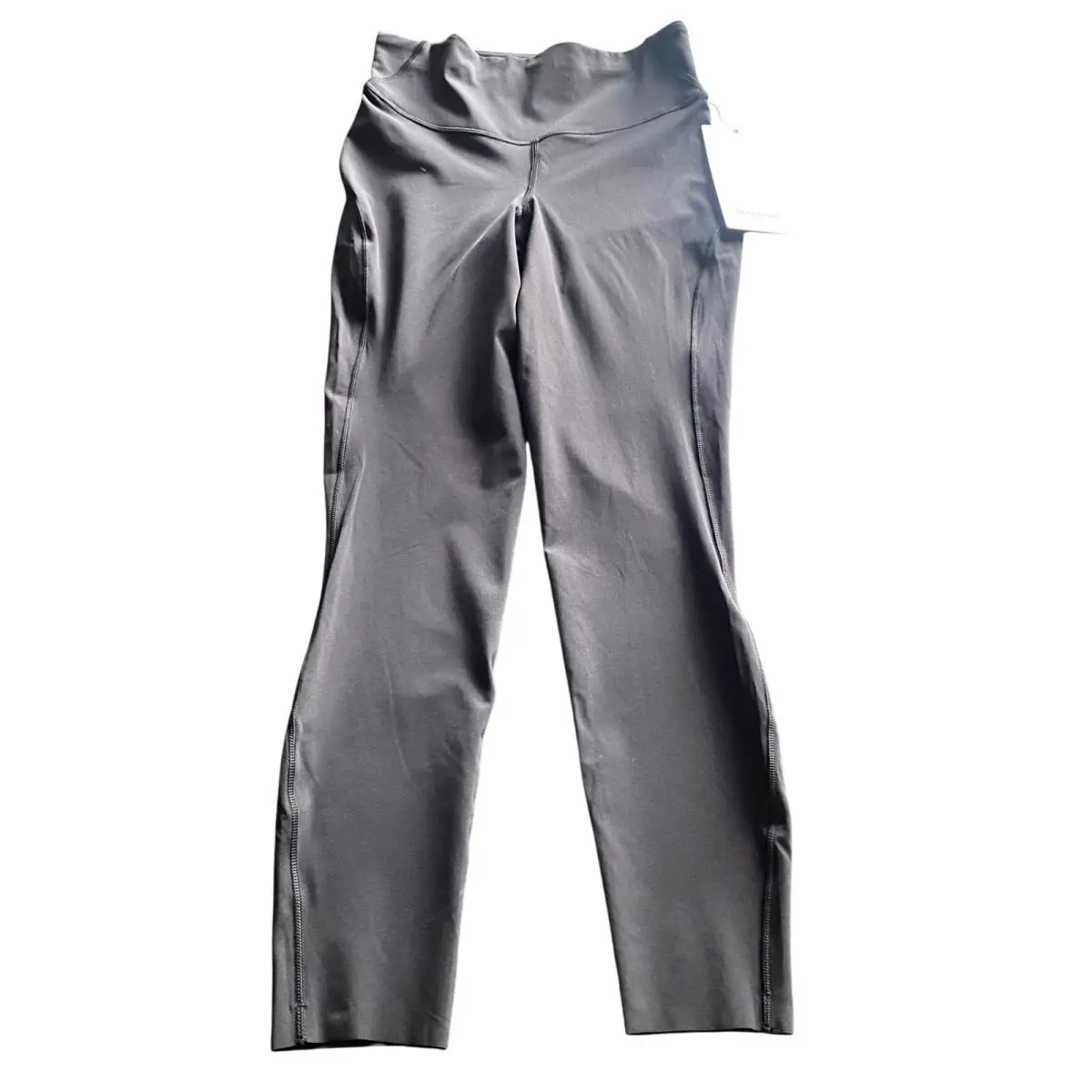 Lululemon Leggings Size 6 Base Pace High-rise Tight 25 Nulux Black Running Crop