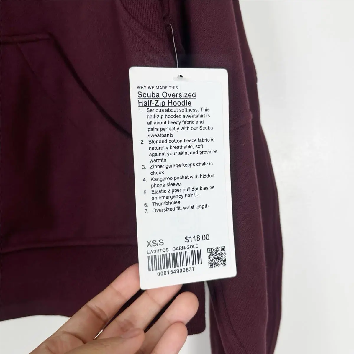 Lululemon clothing - Garnet/Gold 4