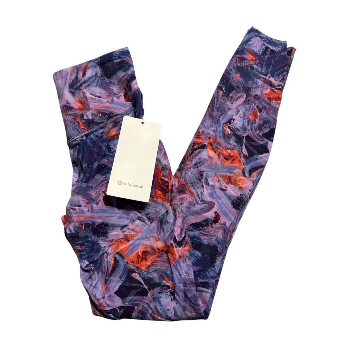 Lululemon Base Pace High Rise Tight 28 Brushed Nulux Atmospheric Purple Multi S