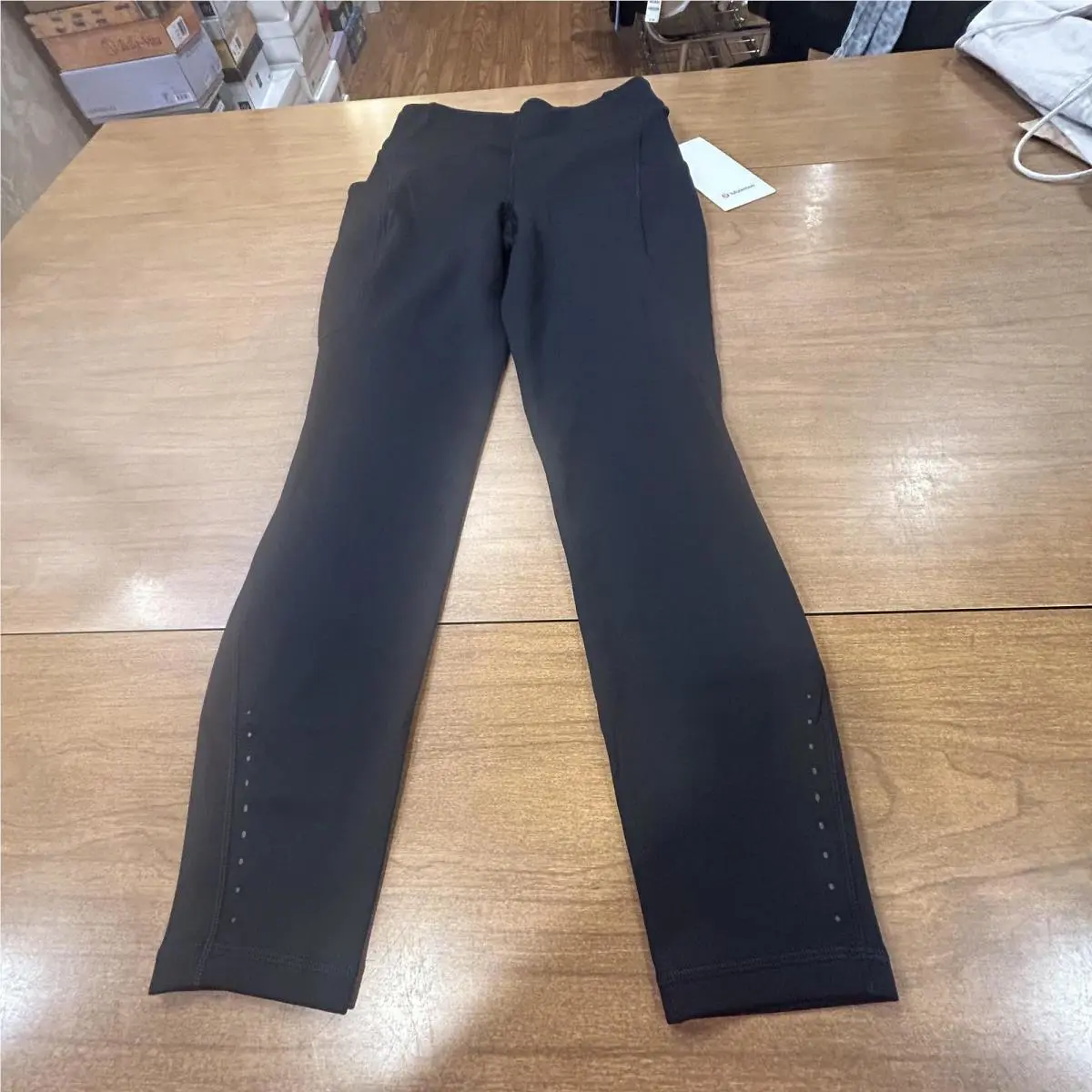 Lululemon Pants Womens 6 Black Fast Free HR Thermal Tight 25 Running LW5FMAS
