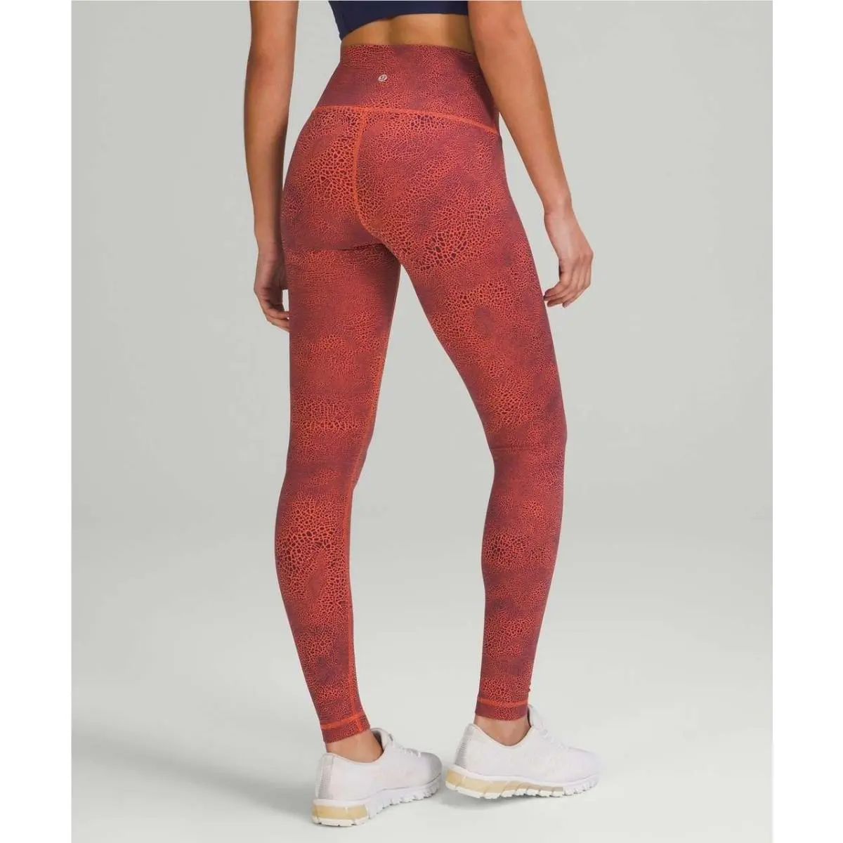 Lululemon clothing - Crackle Glaze Vintage Orange Larkspur 3