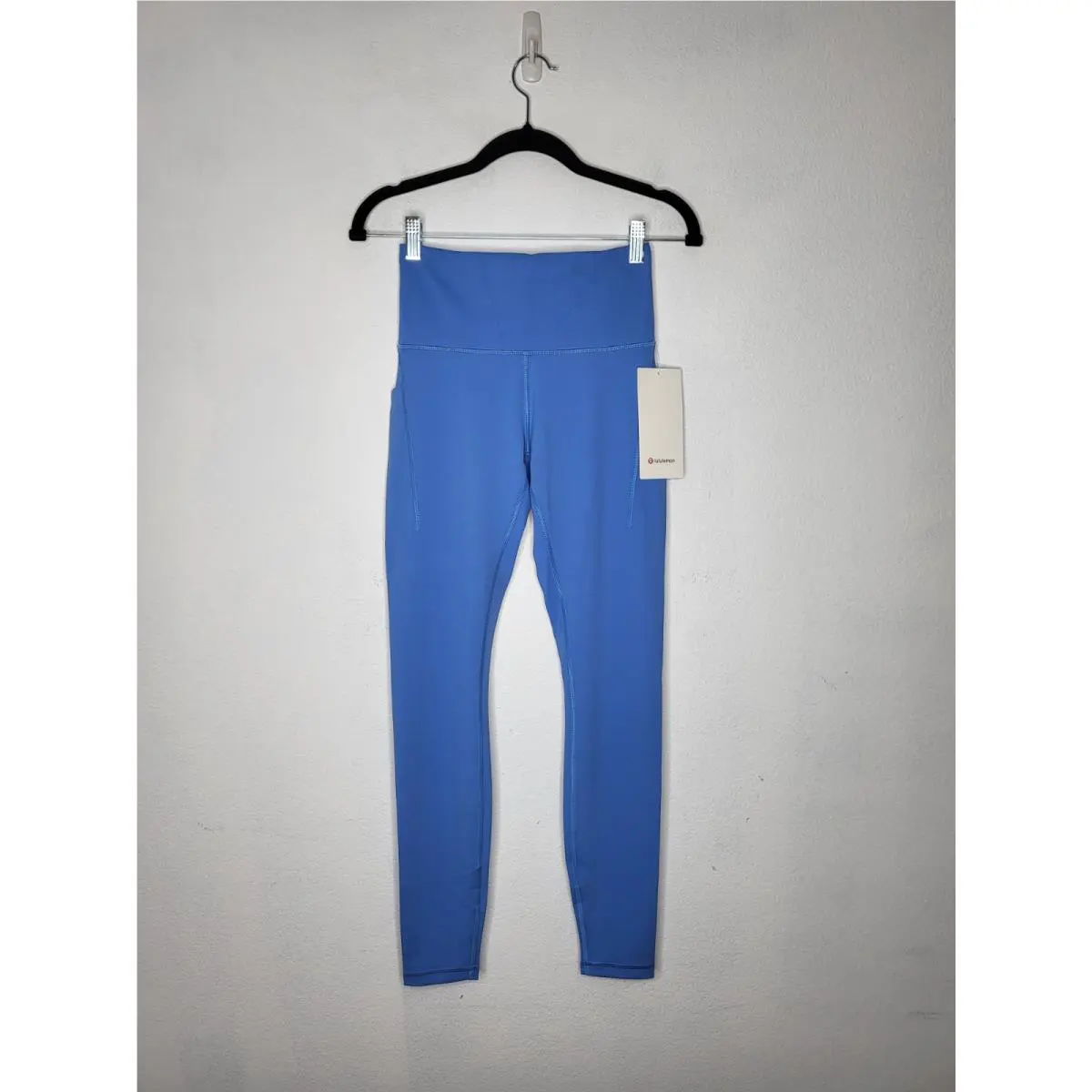 Lululemon Train High Rise Tight 28 Pockets Pool Party Blue Women Sz 6