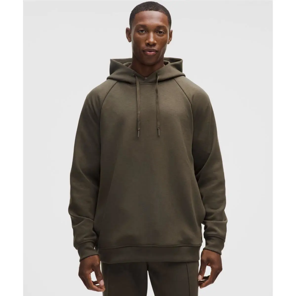 Lululemon Smooth Spacer Pullover Hoodie Olive Brown - XL