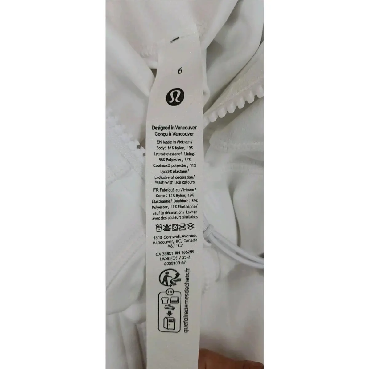 Lululemon clothing - White 2