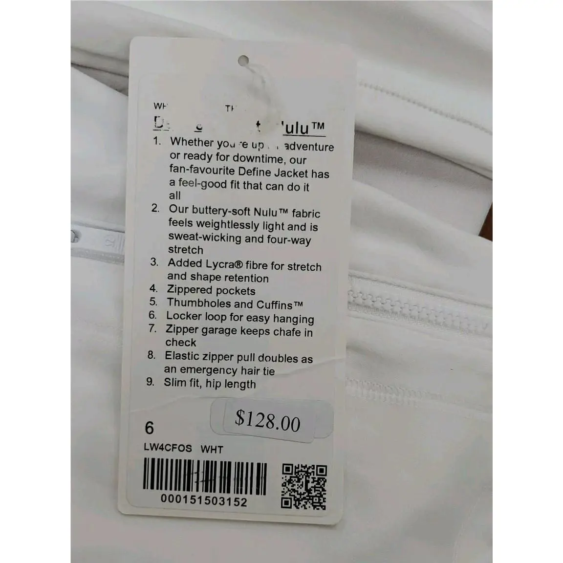 Lululemon clothing - White 4