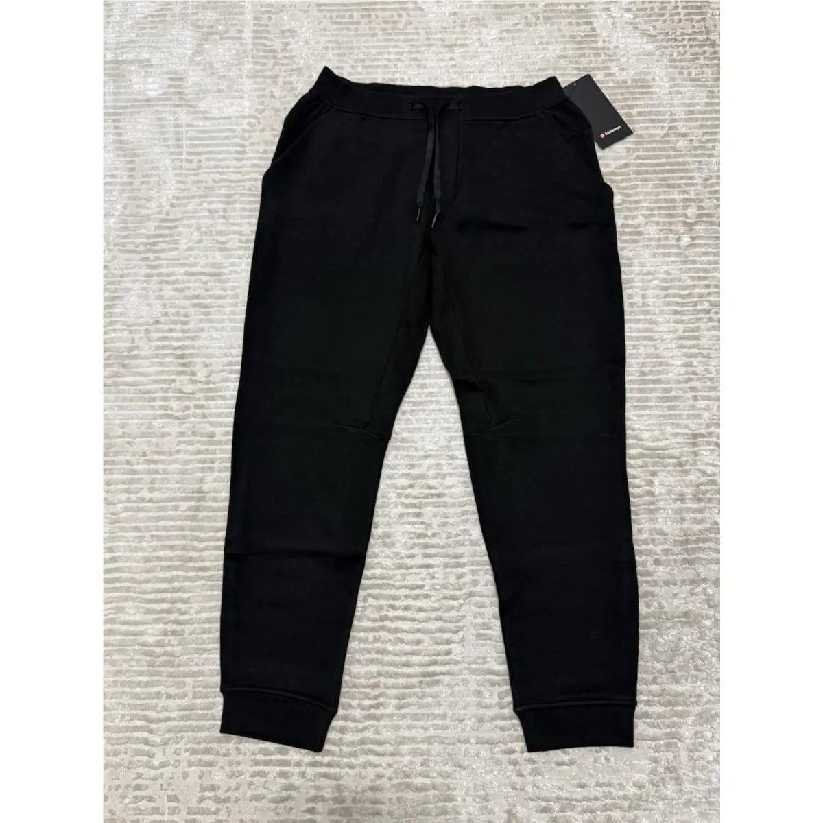 Lululemon Abc Classic Fit Fleece Jogger Sweat Pants Black - Large