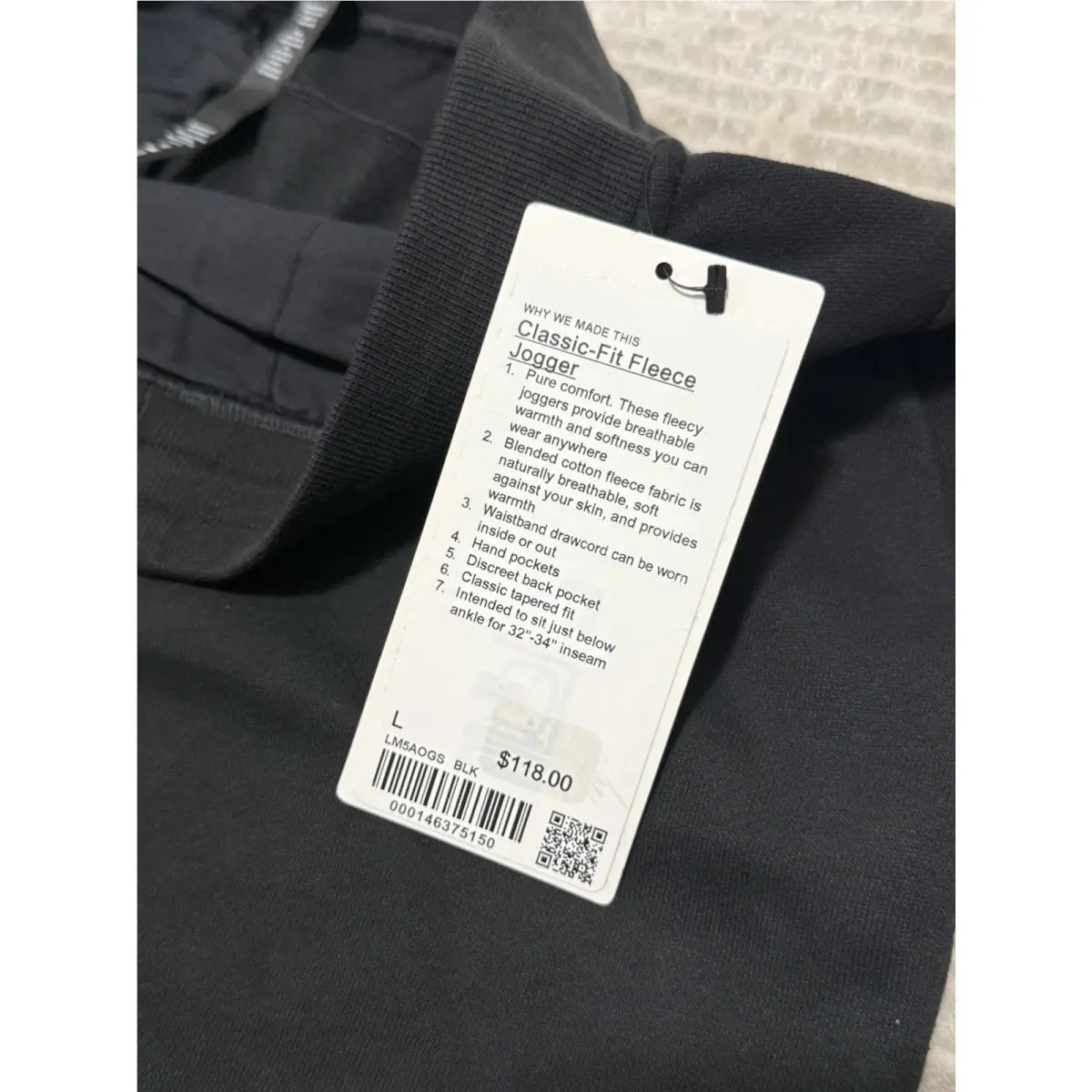 Lululemon clothing - Lululemon ABC - ABC - Black 3