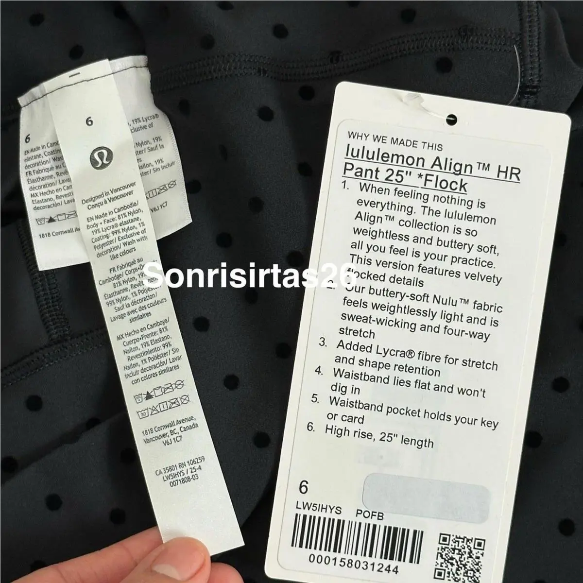 Lululemon clothing - Black 8