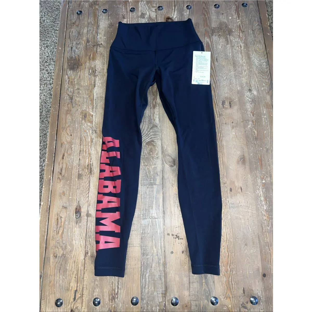 Lululemon x University of Alabama Align Pant 28 Crimson Tide Size 6