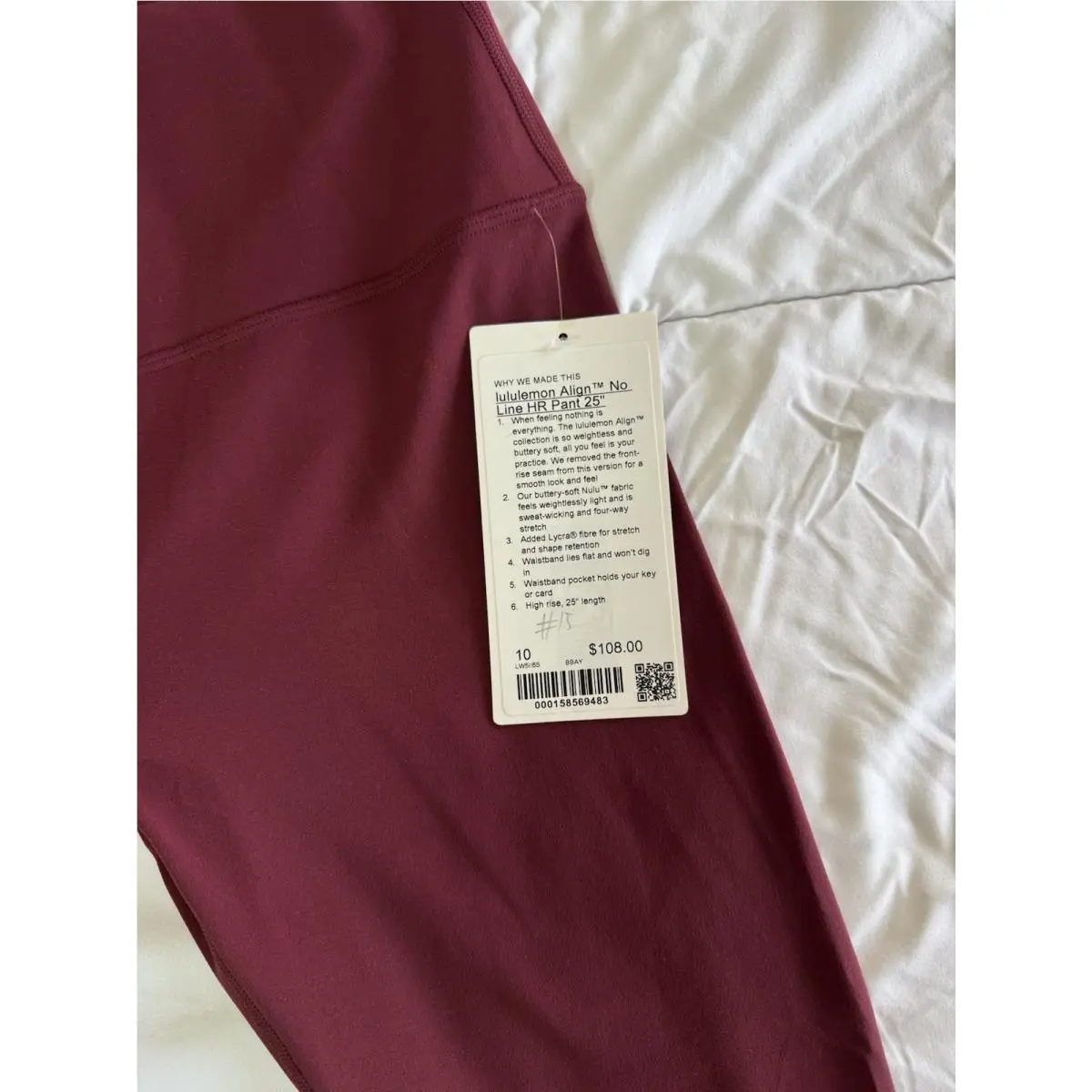 Lululemon clothing - Red 0