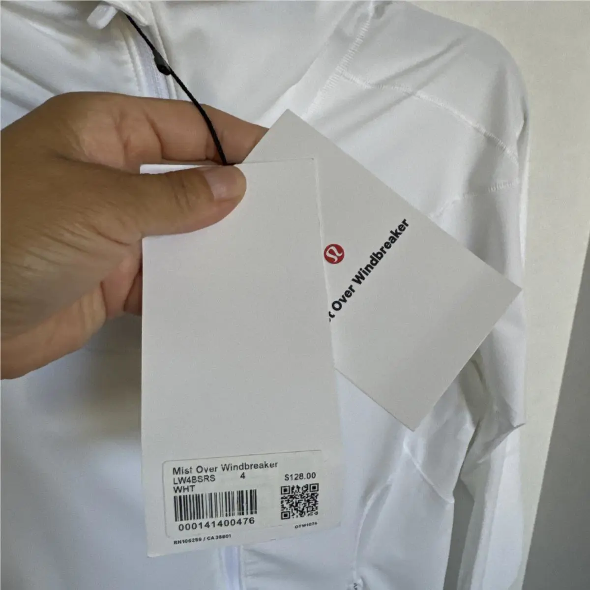 Lululemon clothing - Mist Over Windbreaker - Mist Over Windbreaker - White 2