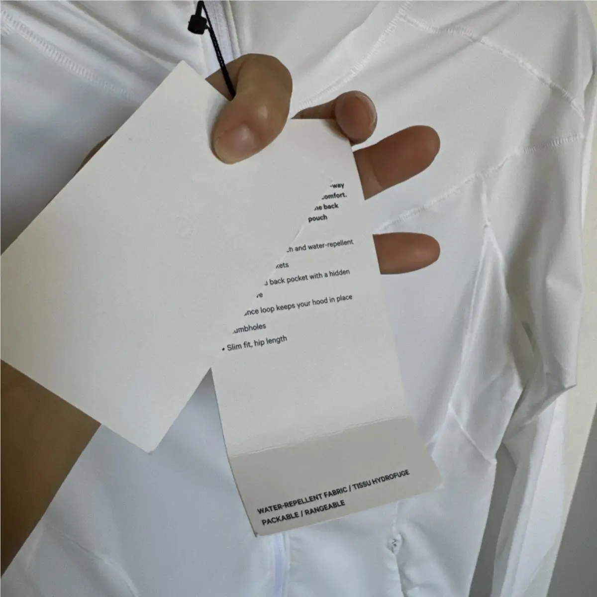 Lululemon clothing - Mist Over Windbreaker - Mist Over Windbreaker - White 3