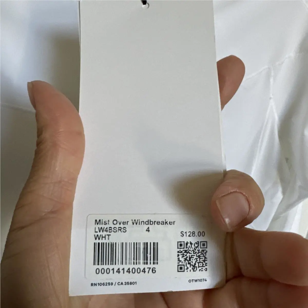 Lululemon clothing - Mist Over Windbreaker - Mist Over Windbreaker - White 6