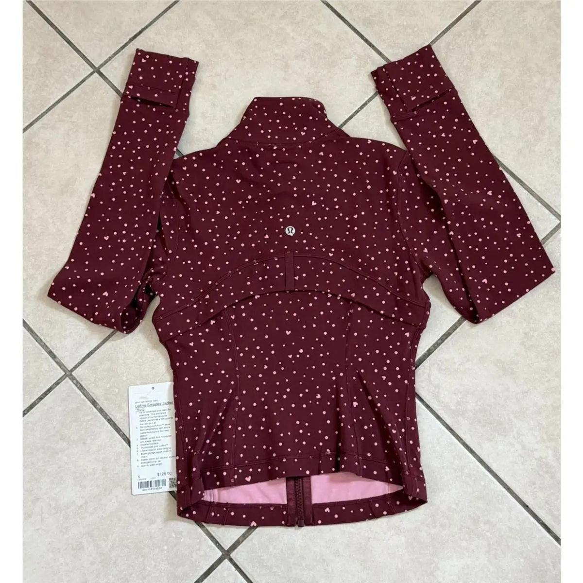 Lululemon clothing - LULULEMON Define - Define - Burgundy/ Pink 0
