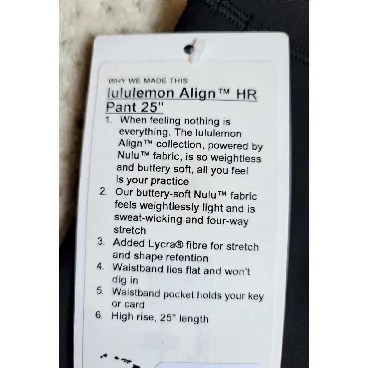 Lululemon clothing - Black 3